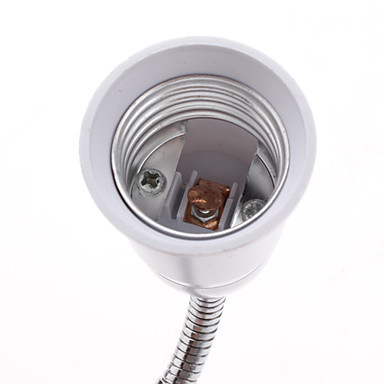 5pcs 15cm e27 to e27 extension adapter converter led bulb holder socket - Click Image to Close