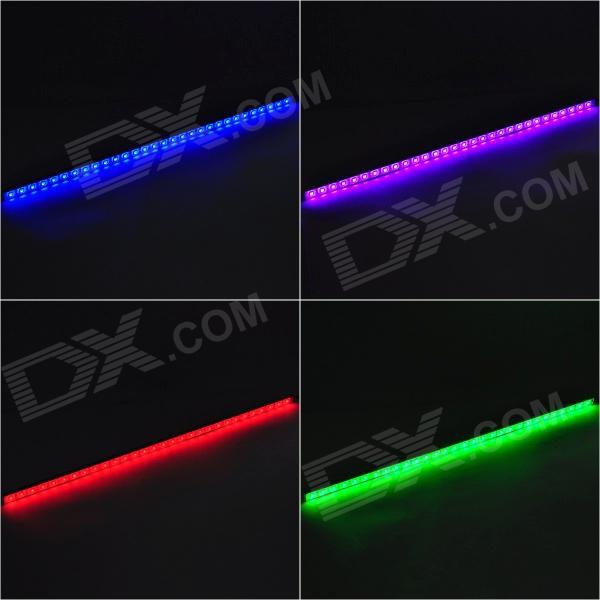 10pcs rgb led bar light 50cm 36-led 5050 aluminum profile waterproof led rigid strip (12v/15cm-cable)