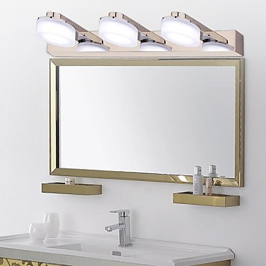 modern led bathroom mirror light with 3 lights ,led wall lamp wall sconce