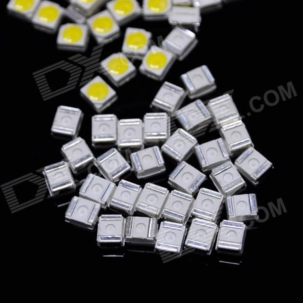 3000pcs/lot diy 0.06w 6~7lm smd 3528 led chip beads module emitter white