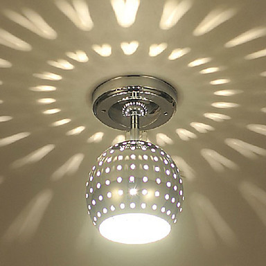 3w modern led ceiling light lamp with scattering globe light design