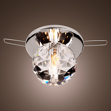 k9 crystal ball led modern ceiling light lamp lustre flush mount