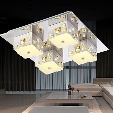 led modern ceiling lamp with 4 lights for living room light home lighting fixtures,luminarias para sala