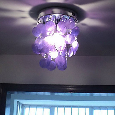 lustre de cristal, modern led crystal ceiling lights lamp with 1 light for living room bedroom home lighting