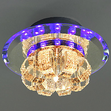 modern led crystal ceiling lights lamp lustre de sala home lighting flush mount