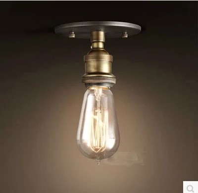 retro loft style edison industrial vintage ceiling lamp light fixtures indoor lighting surface mounted