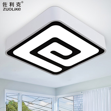 square modern led ceiling light for living room lamp fixtures,luminaria lustres de sala teto