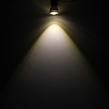 5pcs/lot led cob spotlight e27 85-265v 3w 270lm warm white/whire led bulb spot light