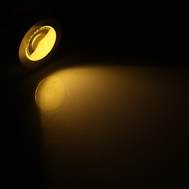 5pcs/lot led cob spotlight mr16 12v 3w 270lm warm white/whire led bulb spot light - Click Image to Close