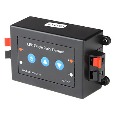 wireless rf led single color dimmer switch remote controller (dc 12v~24v)