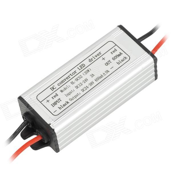 ip67 waterproof 20w led driver 20w 600ma constant current driver led power supply ( input 12-24v) - Click Image to Close
