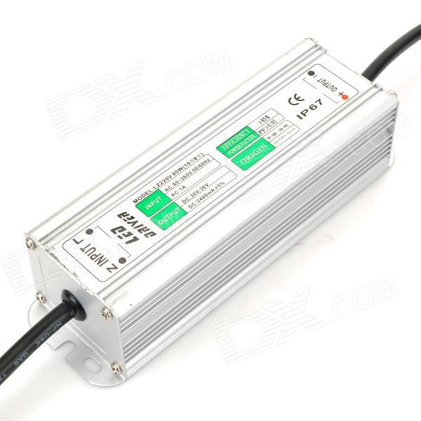 waterproof led driver 80w 2400ma constant current driver led power supply
