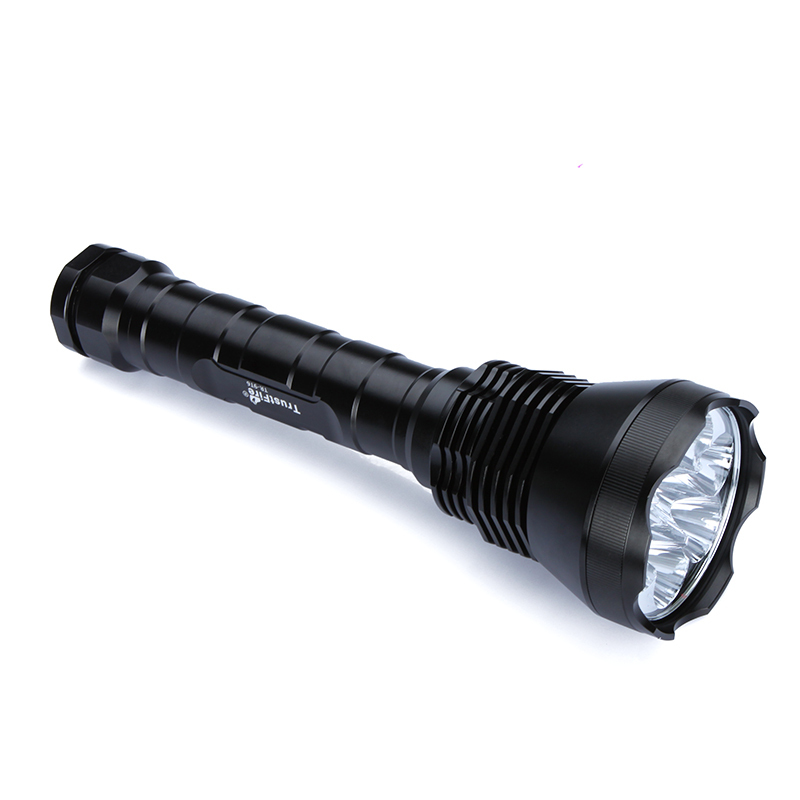 11000lm trustfire led flashlight torch 9 * cree xm-l t6 5 switch modes outdoor flash light