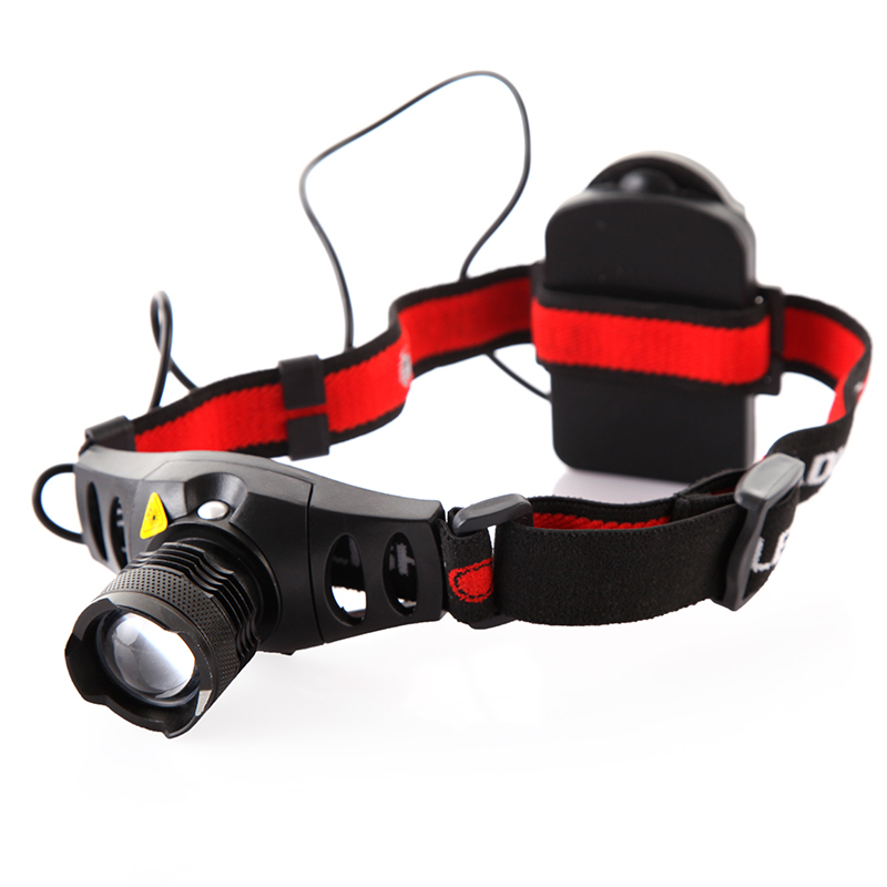 160 lumen cree q5 led headlight headlamp head lamp light 4 modes zoomable zoom in/out drop