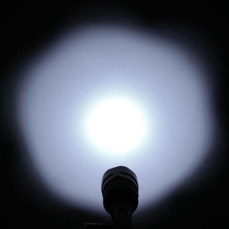 1pc trustfire 3t6 led flashlight torch 3800 lumens 5 mode cree xm-l t6 white light led flash light lamp