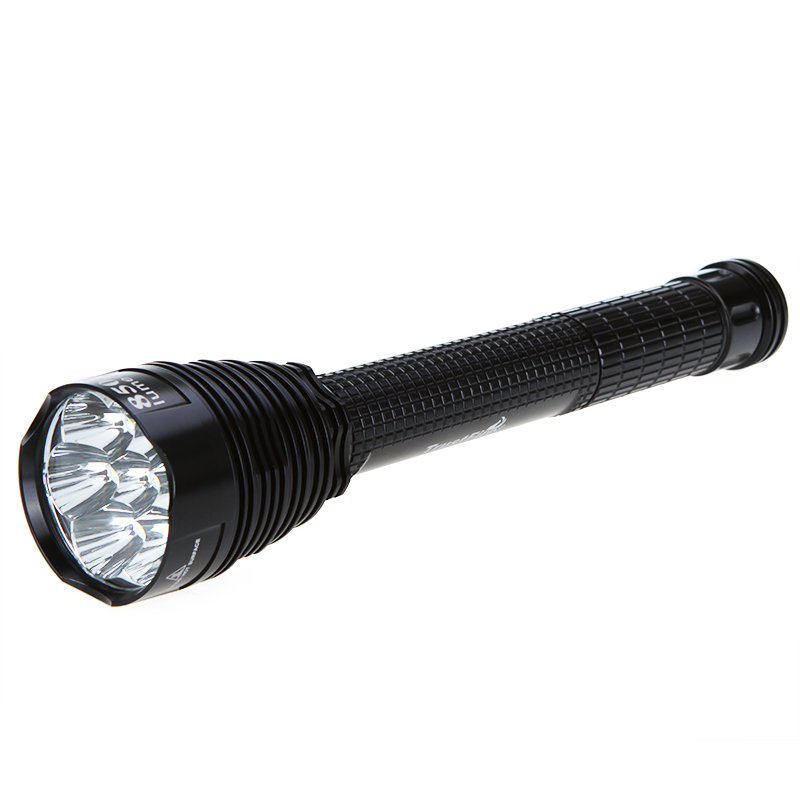1pc trustfire tr-j18 led flashlight 5 mode 8500 lumens 7 x cree xm-l t6 led by 18650 or 26650