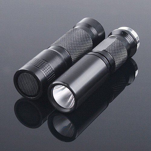 2pcs bright waterproof mini led flashlight torch for travelling camping sporting retail and whole