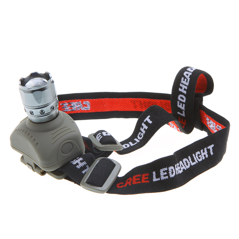 cree q5 led headlamp zoomable 160 lumen headlight flashlight for camping hiking