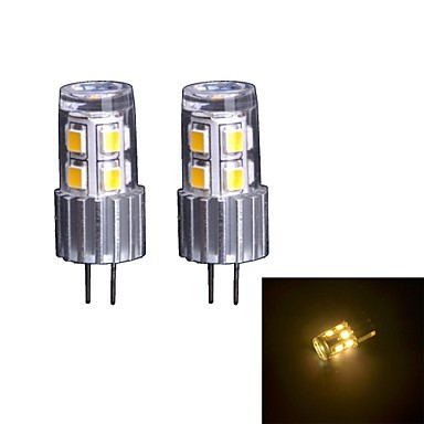 10pcs g4 led 12v 2w 12*smd3528 bombillas led lamp bulb g4 12v for home lighting