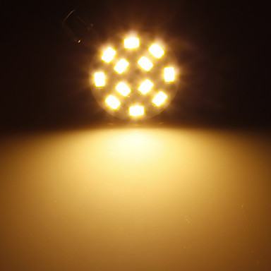 10pcs g4 led 12v 3w 12*smd5730 270lm warm white/white led lamp g4 bulb for home