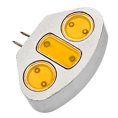 10pcs g4 led 12v 4w 3-cob 420lm lampada led lamp bulb g4 12v for car lighting