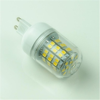 5pcs g9 led 220v 2w 60*smd3528 warm white/white led corn lamp bulb g9 for home lighting
