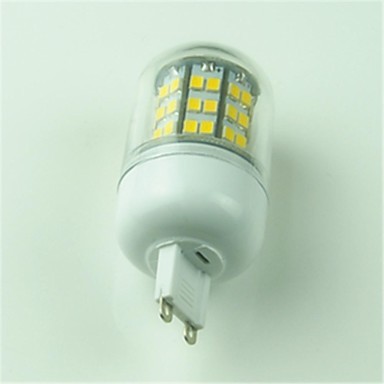 5pcs g9 led 220v 2w 60*smd3528 warm white/white led corn lamp bulb g9 for home lighting