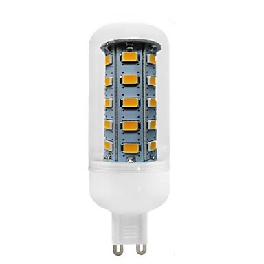 6pcs g9 led 220v 5w 36xsm5730 warm white/white led corn lamp bulb g9 220v for home lighting