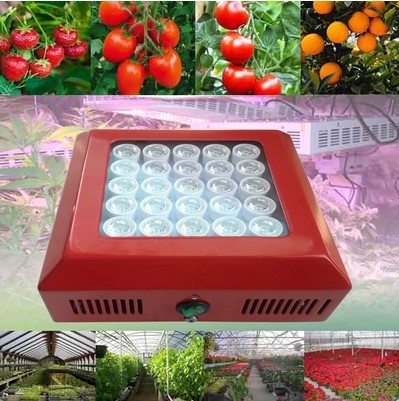 75w 25x3w suare full spectrum led grow light for plants hydroponic systems ac85-220v grow led plant light