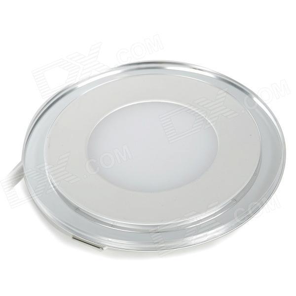 15w round glass panel led light, bule light kitchen led down ceiling lamp ac85-265v - Click Image to Close