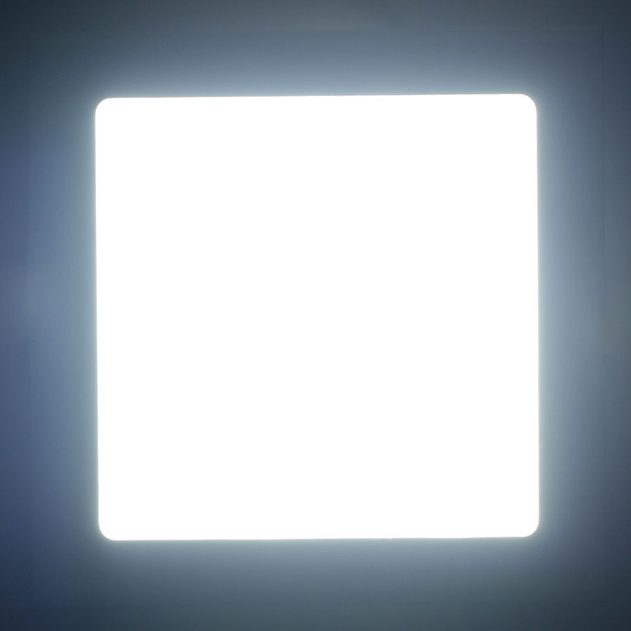 4pcs thin square led panel light 3w/4w/6w/9w/12w/15w ac85-265v warm white/white wall recessed