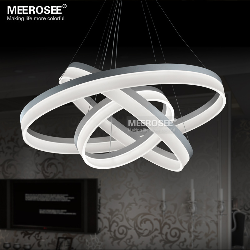 modern led chandelier lamp ring new design led ring chandelier light indoor lighting led lustres acrylic lights
