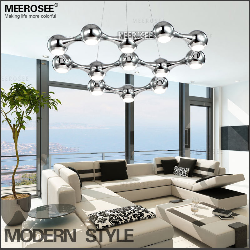 modern led chandelier light lighting lustre fixtures led dining light with led light bulb 39 watt