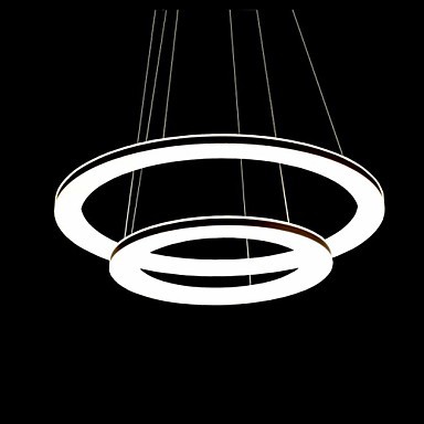 50cm chic acrylic plating modern led pendant lights lamp for dinning room,lustres e pendente de sala