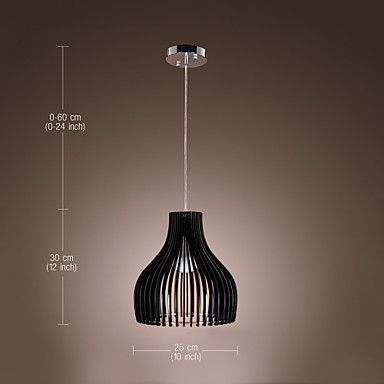 60w comtemporary acrylic handing modern pendant lights lamp with 1 light