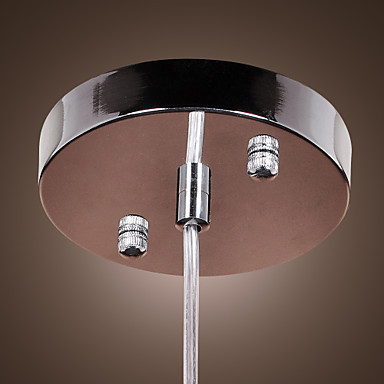 60w comtemporary acrylic handing modern pendant lights lamp with 1 light