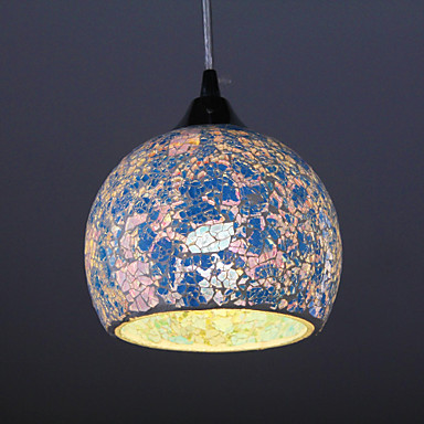 ceiling mount satin nickel glass handing modern 1 light pendant lights lamp