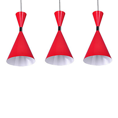 new modern 3 lights pendant light lamp wine glass parlor dining home lighting