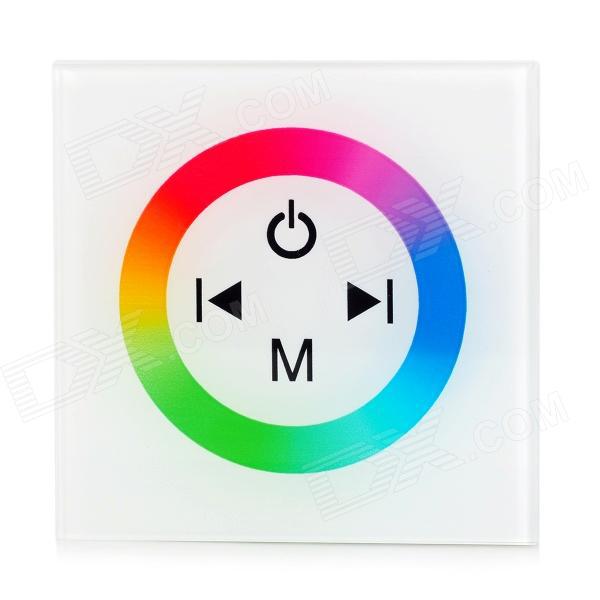 glass controler touch dimmer panel controler dimmer rgb led controller for rgb strip module (dc 12v/24v)