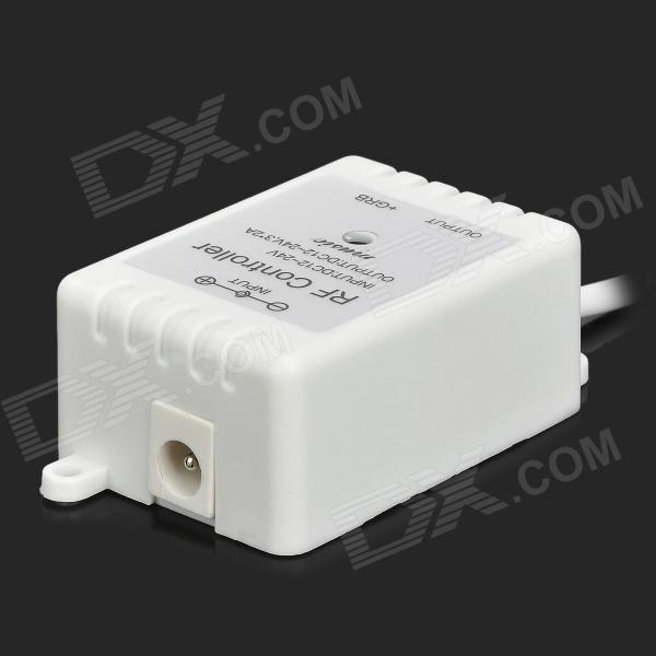 rf music rgb led controller remote control w/ controler led light strip - white (dc12v-24v)