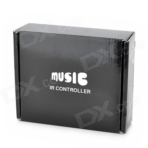 wireless music controler rgb led controller - black for rgb strip module (dc 12v/24v)