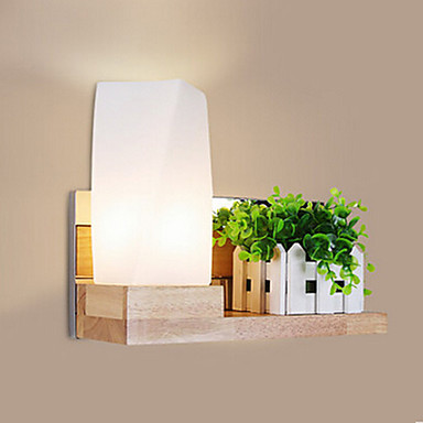 concise style wood modern led wall light lamp for home, led wall sconce wandlampe lamparas de pared