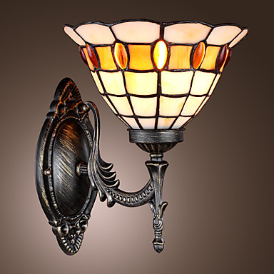 tiffany vintage led wall lamps lights with 1 light for bedroom home lighting,wall sconce