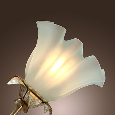 wall sconce led wall light lamp with 2 lights home lighting country style flower design