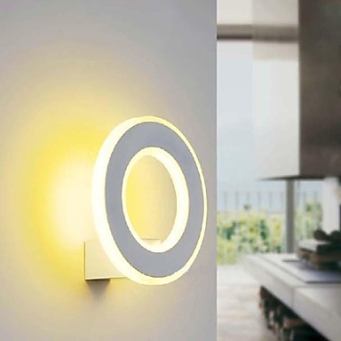 wall sconces,10w white acrylic modern led wall lamp light for bed home lighting