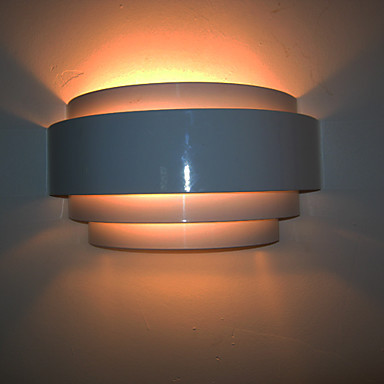 white metal wall sconce simple designed,modern led lamp wall light for home