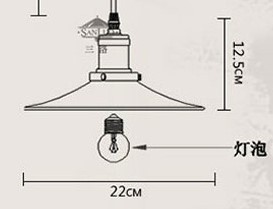 300w american retro loft style industrial light vintage pendant lamp with 6 lights,lustres de sala teto