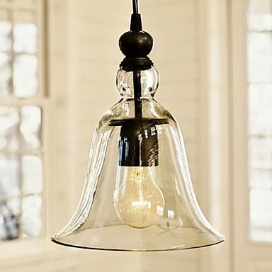 60w edison loft classical vintage industrial pendant lighting lamp with antique glass shade