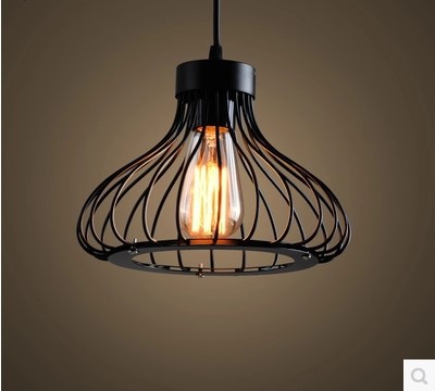 60w industrial lamp vintage pendant light fixtures for dinning living room in american country retro loft style