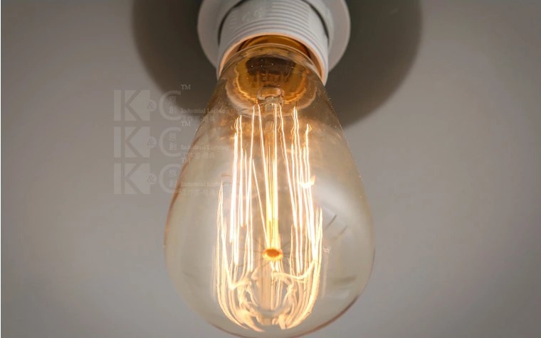 60w retro loft style industrial lighting vintage pendant lamp in edison lamp,lustres de sala teto